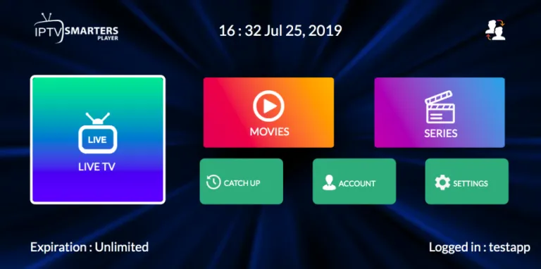 IPTV Smarters Pro på smart TV